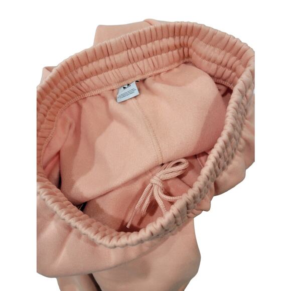 Adidas Women's Adicolor Essentials Fleece Jogger Pants – Peach, Size 30 Waist - Picture 13 of 15